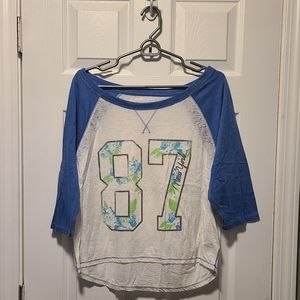 Aeropostale 3/4 Sleeve Tee Size L